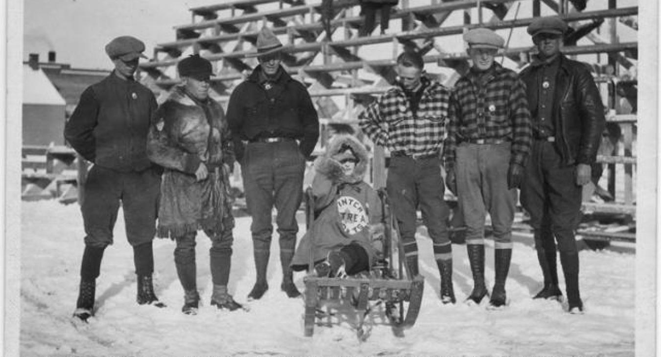 1924: Idaho Mushers Influenced Dog Sled Design