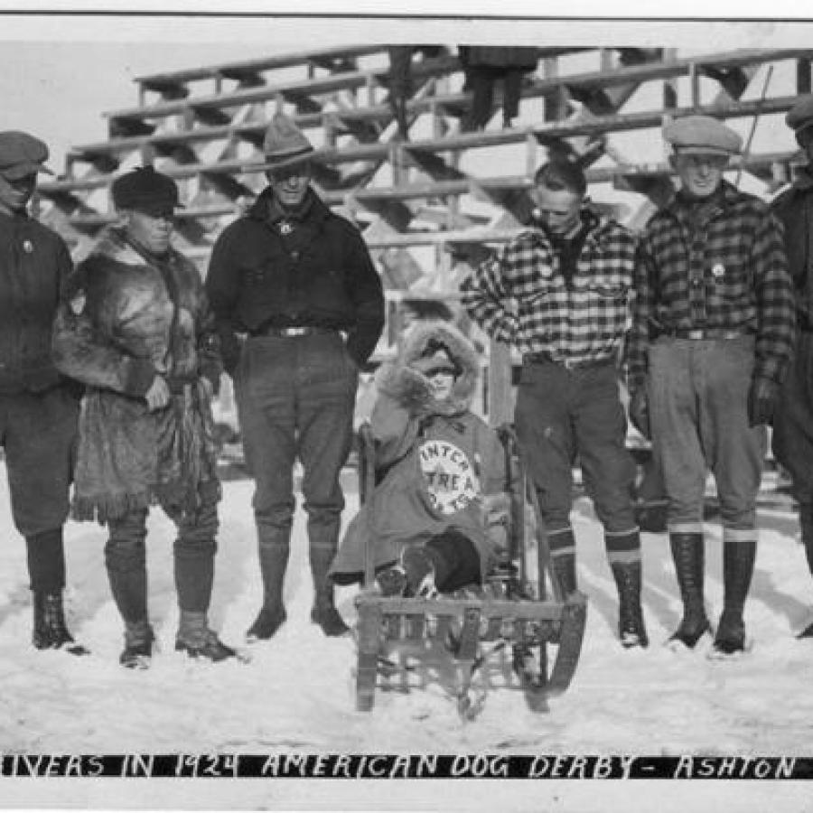 1924: Idaho Mushers Influenced Dog Sled Design