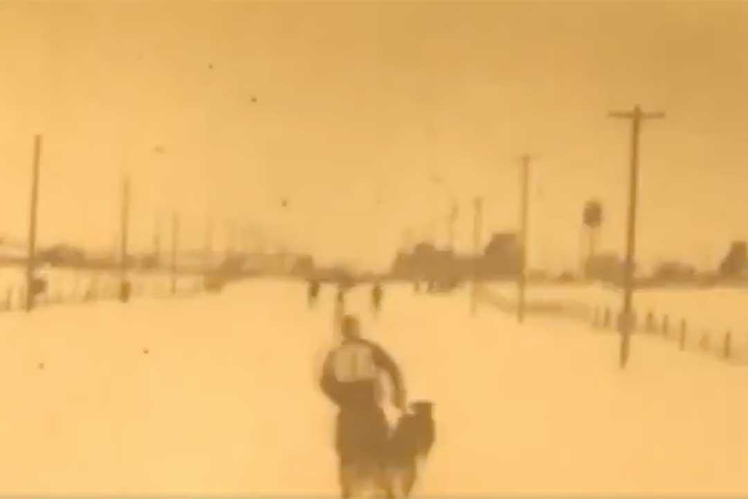 One of the Oldest Dog Sled Race